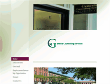 Tablet Screenshot of genesiscounselingservices.org